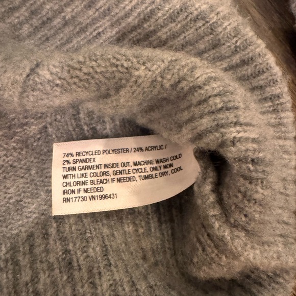 Cable Knit Cardigan w/ Gold Buttons 3/$30 - Picture 4 of 5